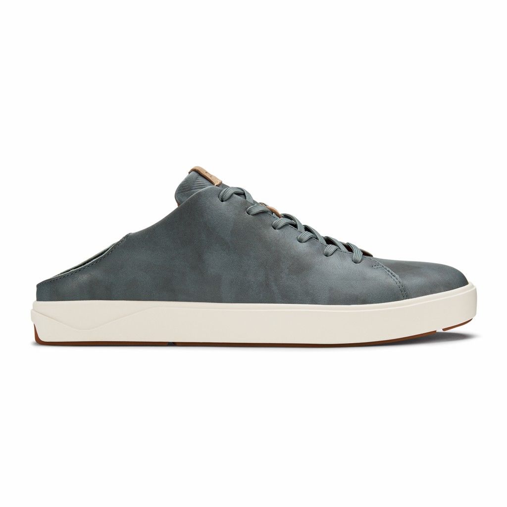 Olukai Men's Lae ahi LI Ili Sneaker - Charcoal US149-863